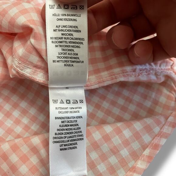 Tommy Bahama Kids Boys Pink White Gingham Button Shirt XL 14 NWT - Picture 9 of 12